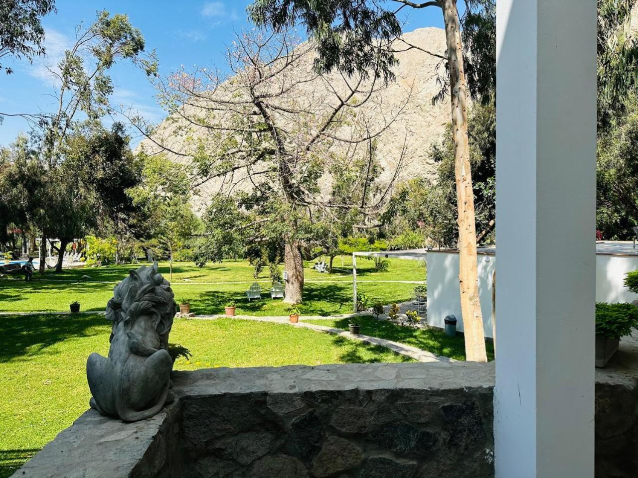 Hotel Los Palomos Lunahuaná エクステリア 写真