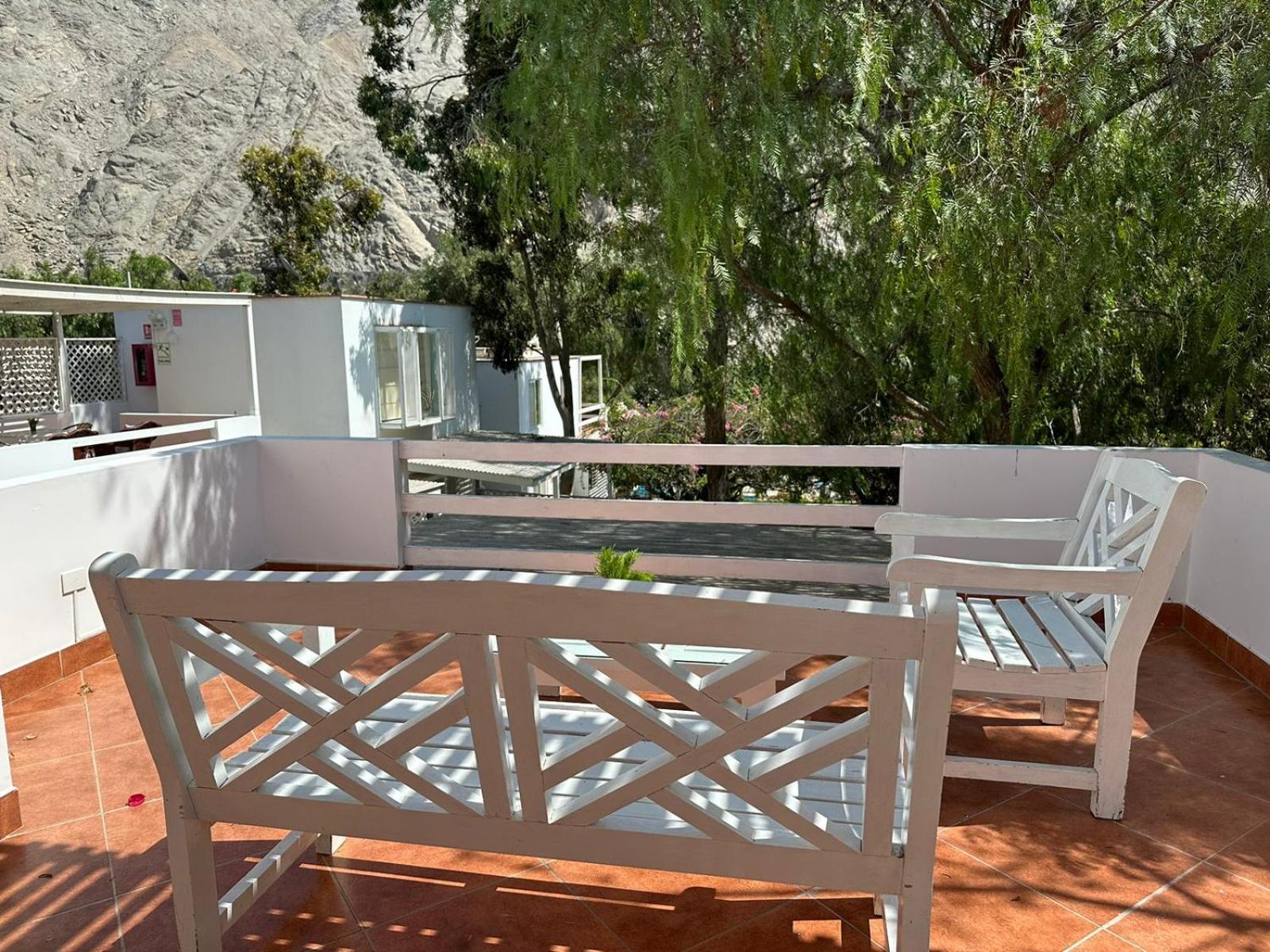Hotel Los Palomos Lunahuaná エクステリア 写真